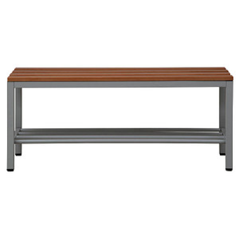 Gürkan Schuhbank 107184 grau, buche Holz 100,0 cm – Bild 1 von 3