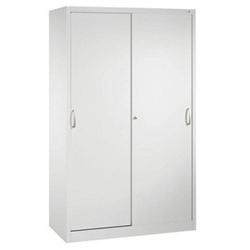 CP Schiebetürenschrank C 2000 Acurado, 2040-00 S10165 lichtgrau 4 Fachböden 120,0 x 40,0 x 195,0 cm – Bild 1 von 5