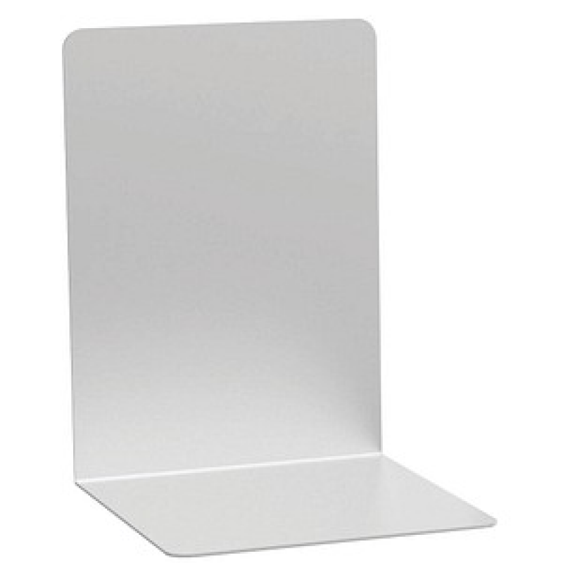 MAUL Buchstützen silber 15,0 x 16,0 x 21,0 cm, 2 St. – Bild 1 von 2