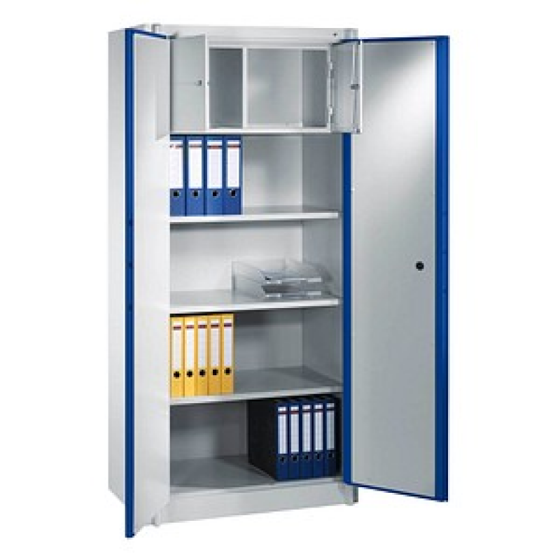 CP Sicherheitsschrank C 4000 Certos lichtgrau, enzianblau 93,0 x 50,0 x 195,0 cm – Bild 1 von 2