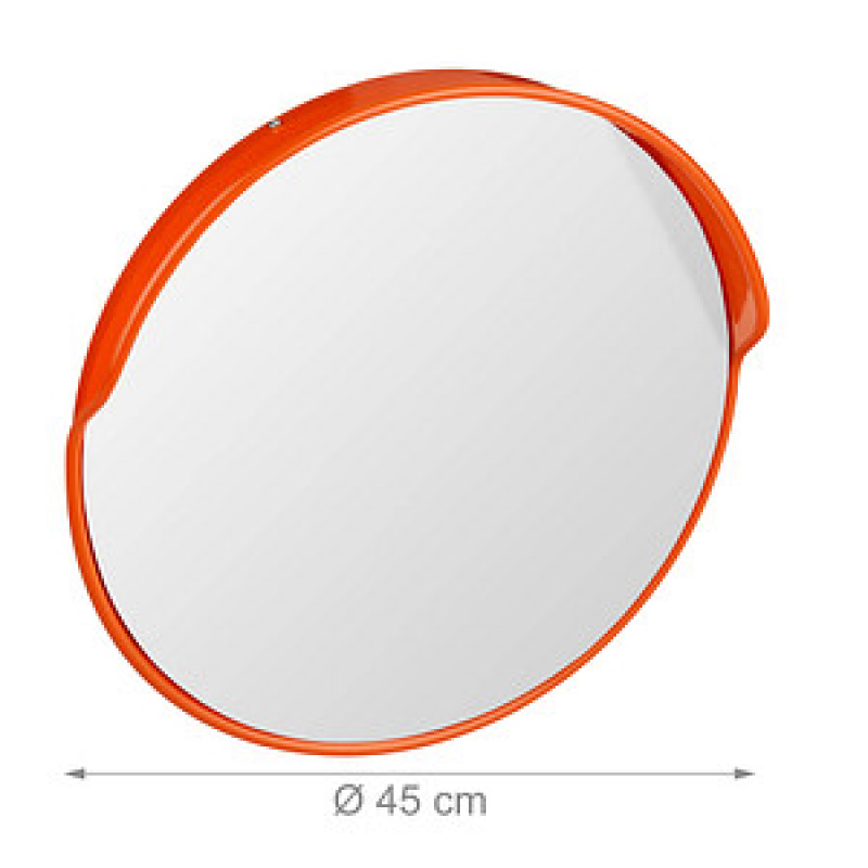 relaxdays Verkehrsspiegel Durchmesser 43,0 cm – Bild 1 von 10