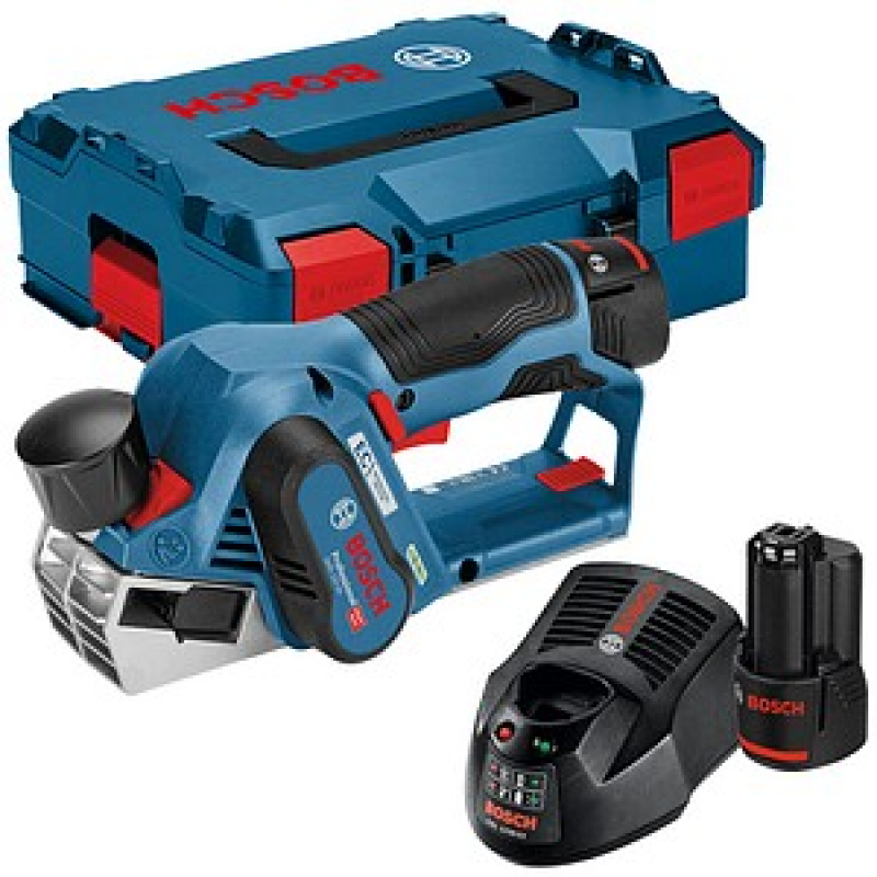 BOSCH Professional GHO 12V-20 Akku-Hobel 12,0 V, mit 2 Akkus – Bild 1 von 6