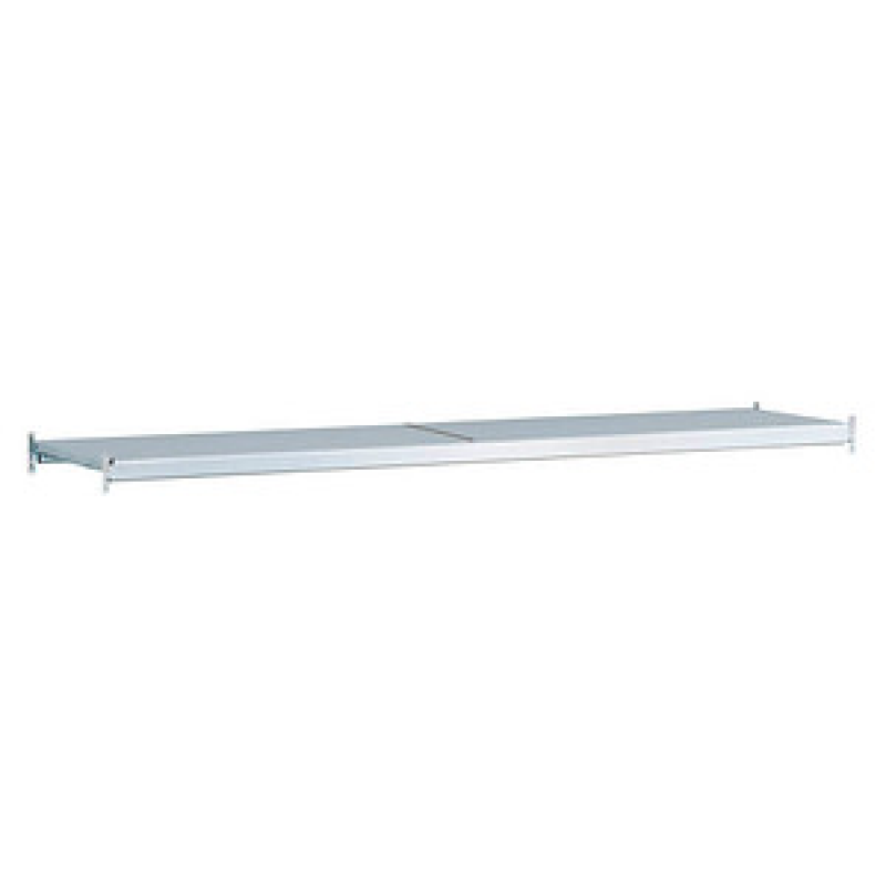 SCHULTE Stahlfachboden WS 2000 silber 200,0 x 60,0 cm, 1 St. – Bild 1 von 2