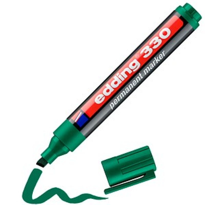 edding 330 Permanentmarker grün 1,0 - 5,0 mm, 10 St. – Bild 1 von 11