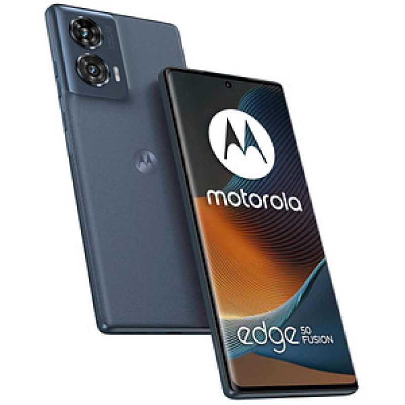 MOTOROLA edge50 FUSION Dual-SIM-Smartphone dunkelblau 256 GB – Bild 1 von 11