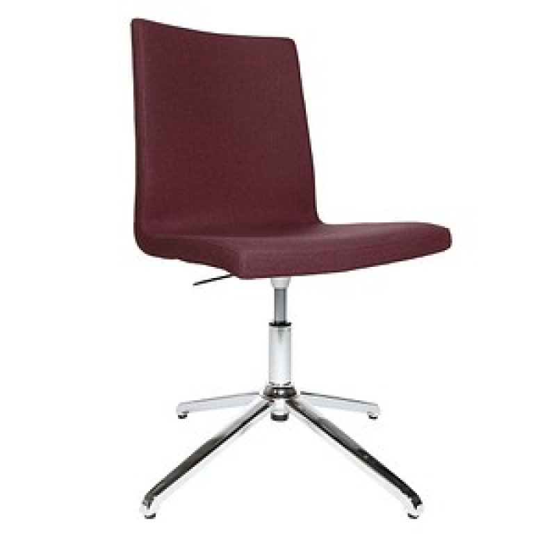 Topstar Besucherstuhl Cube EA290 L57 bordeaux Stoff, 1 St. – Bild 1 von 5
