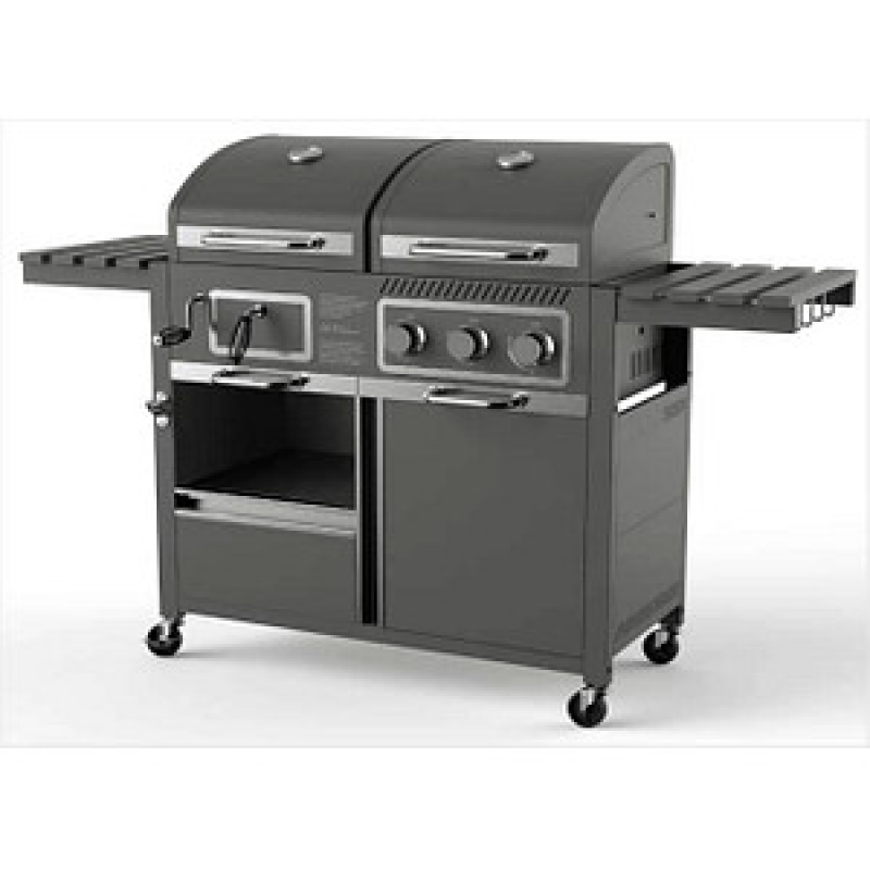 tepro Kohle-Gas-Kombigrill Toronto 173,0 x 65,0 x 116,0 cm, 1 St. – Bild 1 von 8