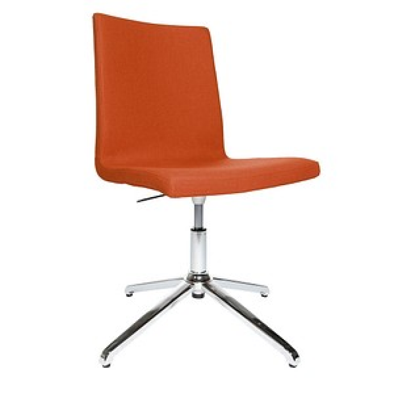 Topstar Besucherstuhl Cube EA290 L54 orange Stoff, 1 St. – Bild 1 von 5