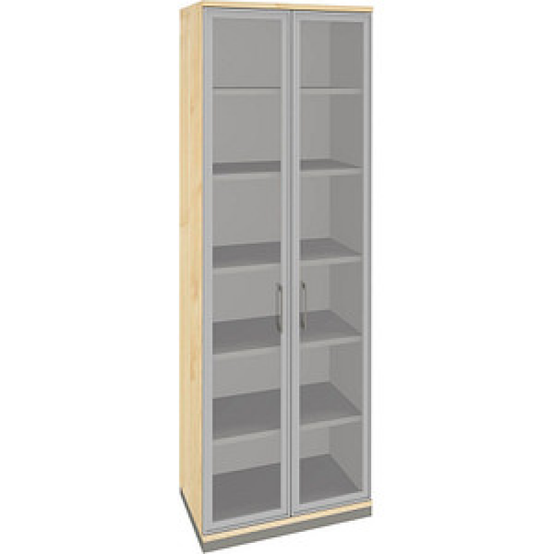 fm Aktenschrank Oldenburg, 4260429768134 königsahorn, Acrylglas klar 2 Fachböden 80,0 x 44,2 x 222,1 cm – Bild 1 von 2