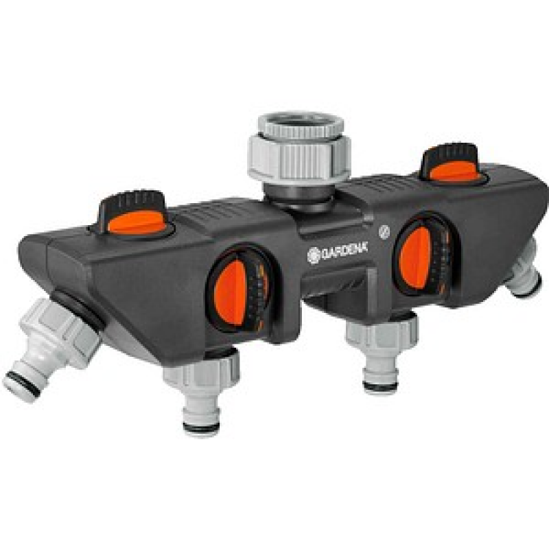 GARDENA Wasserverteiler für Gartenschlauch 4-Wege – Bild 1 von 2
