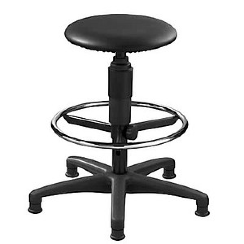 Topstar Bürohocker Tec 60 72260D10T schwarz Kunstleder, 1 St.