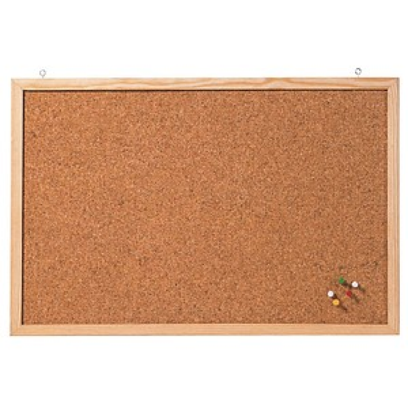 FRANKEN Pinnwand 60,0 x 40,0 cm Kork braun – Bild 1 von 2