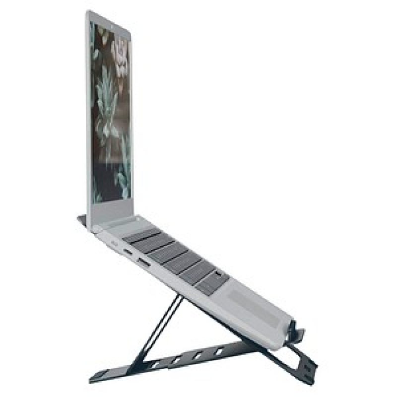 AKTION: LEITZ Laptop-Ständer Ergo Ultraflach dunkelgrau mit Prämie nach Registrierung – Bild 1 von 8