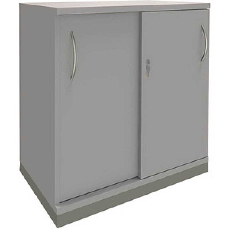 fm Schiebetürenschrank Sidney, 4260267327777 lichtgrau 1 Fachboden 80,0 x 44,2 x 78,1 cm – Bild 1 von 3