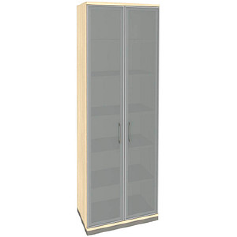 fm Aktenschrank Oldenburg, 4260429768080 königsahorn, Acrylglas satiniert 5 Fachböden 80,0 x 44,2 x 222,1 cm – Bild 1 von 2