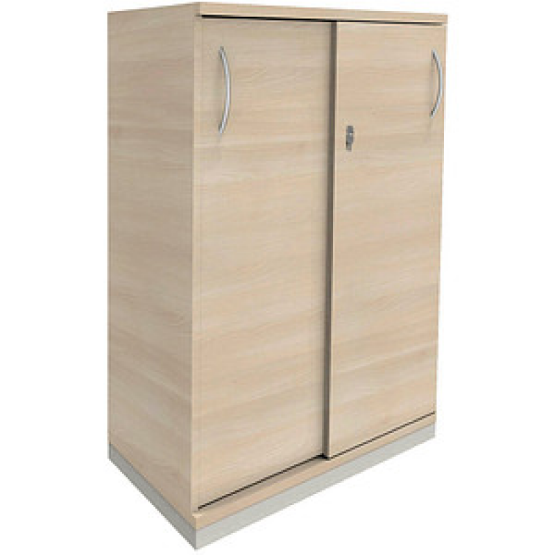fm Schiebetürenschrank Sidney, 4260267327722 akazie 2 Fachböden 80,0 x 44,2 x 113,3 cm – Bild 1 von 3