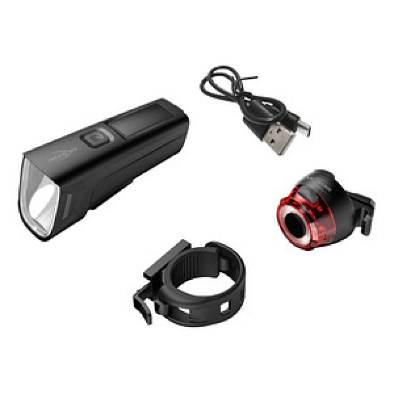 ANSMANN LED Fahrradbeleuchtung schwarz, 1 St. – Bild 1 von 11