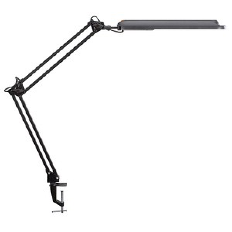 MAUL MAULatlantic LED Schreibtischlampe schwarz 6 W mit Tischklemme – Bild 1 von 4