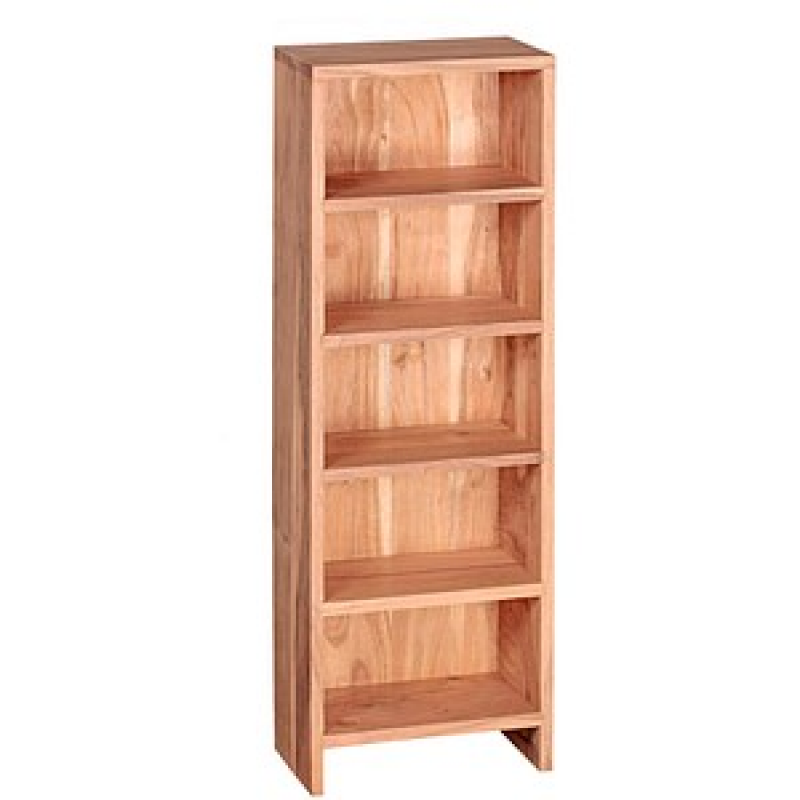 WOHNLING Bücherregal akazie 30,0 x 17,0 x 90,0 cm, 1 St. – Bild 1 von 7