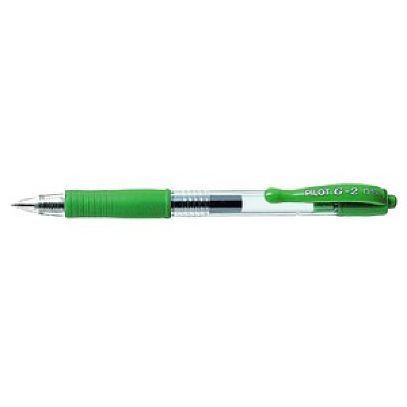 PILOT G2 Gelschreiber grün/transparent 0,3 mm, Schreibfarbe: grün, 1 St.