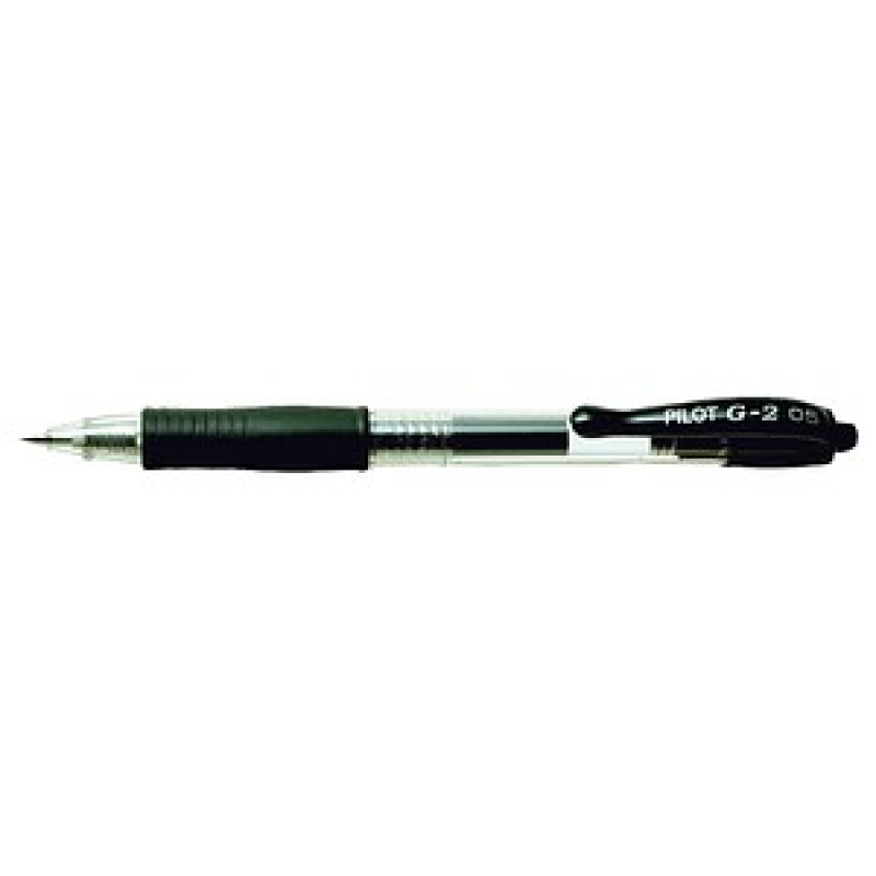 PILOT G2 Gelschreiber schwarz/transparent 0,3 mm, Schreibfarbe: schwarz, 1 St. – Bild 1 von 2