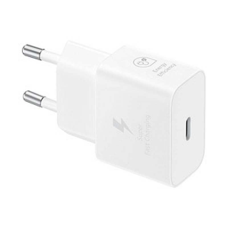 Samsung Schnellladegerät T2510 USB-C 25W ohne Datenkabel Weiß – Bild 1 von 4