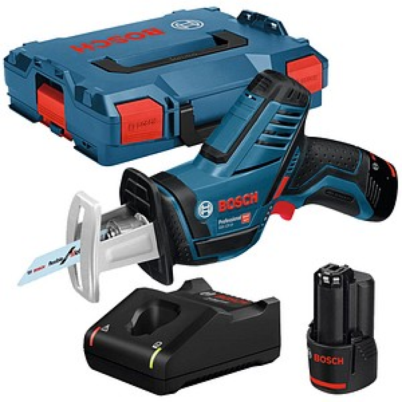 BOSCH Professional GSA 12V-14 Akku-Säbelsäge Set 12,0 V, mit 2 Akkus – Bild 1 von 4
