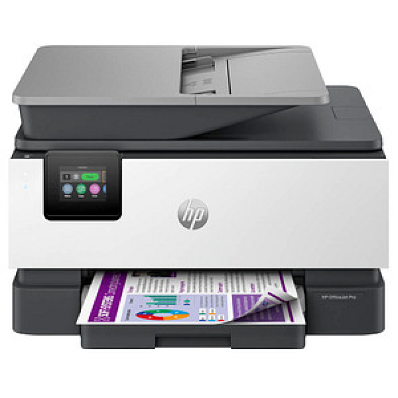 HP OfficeJet Pro 9120e All-in-One 4 in 1 Tintenstrahl-Multifunktionsdrucker grau, HP Instant Ink-fähig – Bild 1 von 10