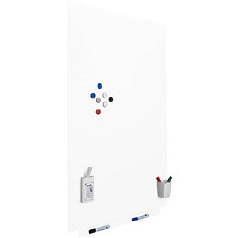 rocada Whiteboard Skin 75,0 x 55,0 cm weiß lackierter Stahl – Bild 1 von 7
