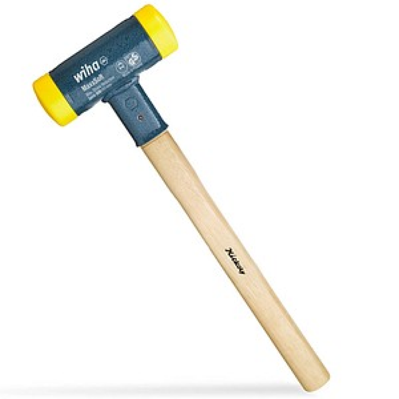 Wiha 02097 Schonhammer 1,0 kg Kopf: Gummi – Bild 1 von 5