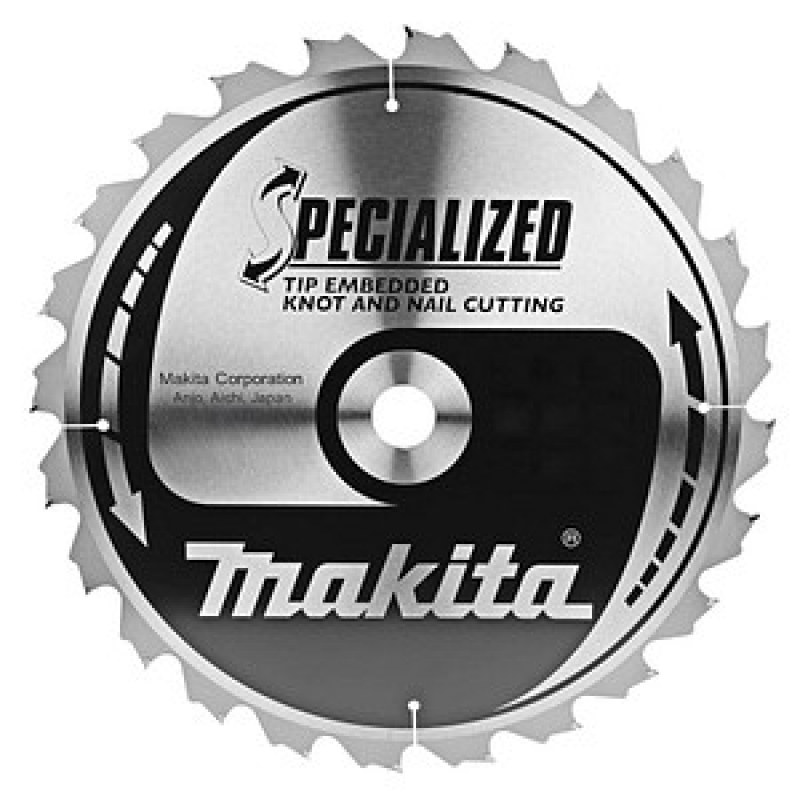 makita B-42363 SPECIALIZED Kreissägeblatt 190,0 mm, 24 Zähne, 1 St. – Bild 1 von 2