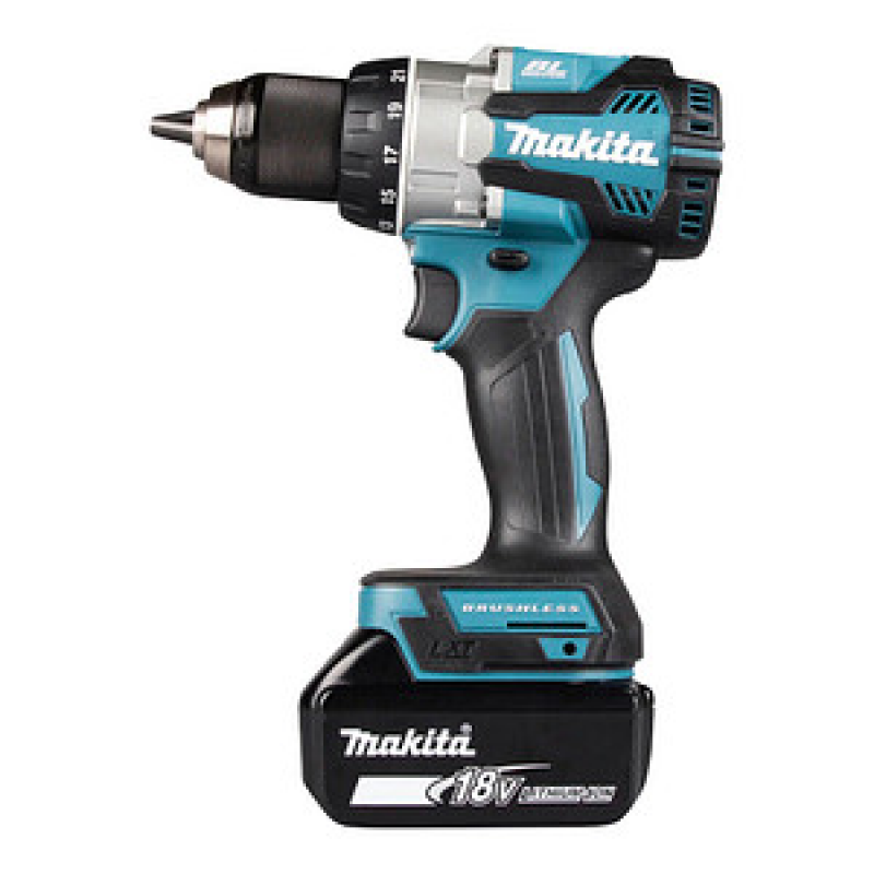 makita DDF489RTJ Akku-Bohrschrauber-Set 18,0 V, mit 2 Akkus – Bild 1 von 11