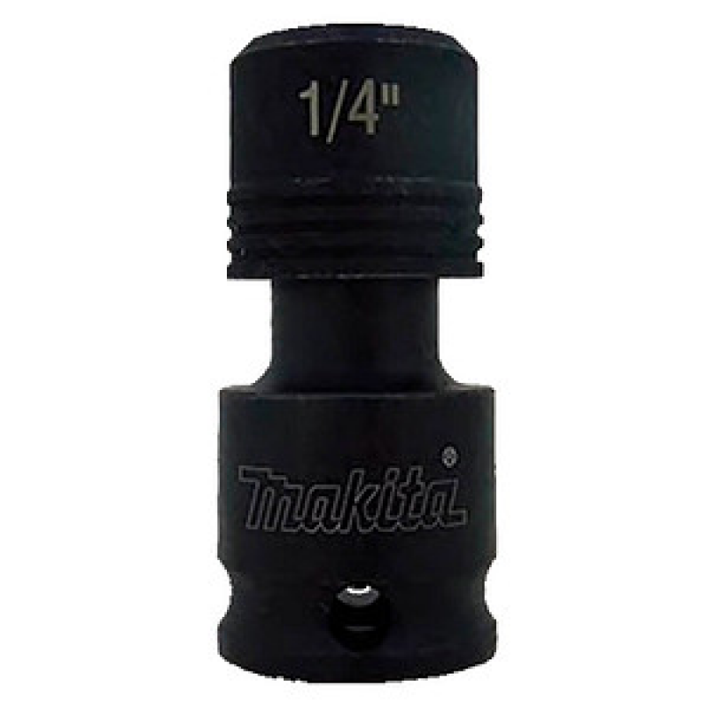 makita Bit-Adapter B-68454, 3/8 Zoll Vierkant - 1/4 Zoll Sechskant, inkl. Sicherungsstift und O-Ring – Bild 1 von 2