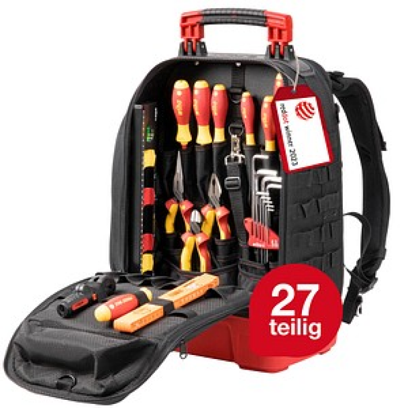 Wiha electric 45528 Werkzeugrucksack 27-tlg. – Bild 1 von 8