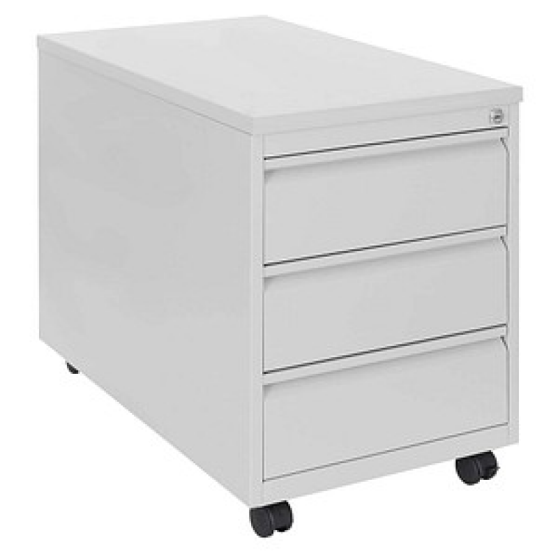 Gürkan Rollcontainer lichtgrau 3 Auszüge 46,0 x 79,0 x 62,0 cm – Bild 1 von 6
