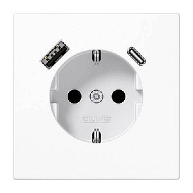 JUNG Steckdose mit USB-Anschluss, 1 St.