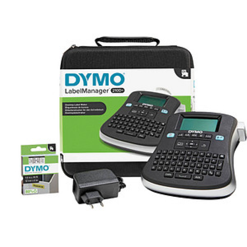 DYMO LabelManager 210D+ Set Beschriftungsgerät schwarz – Bild 1 von 7