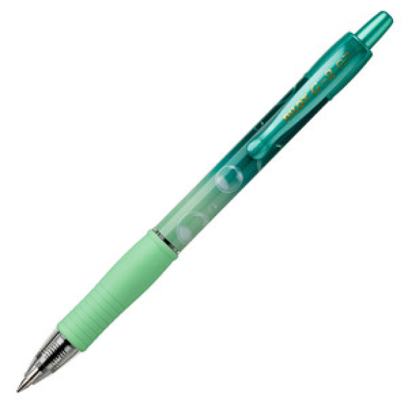 PILOT G2 Gelschreiber grün 0,7 mm, Schreibfarbe: blau, 1 St. – Bild 1 von 2