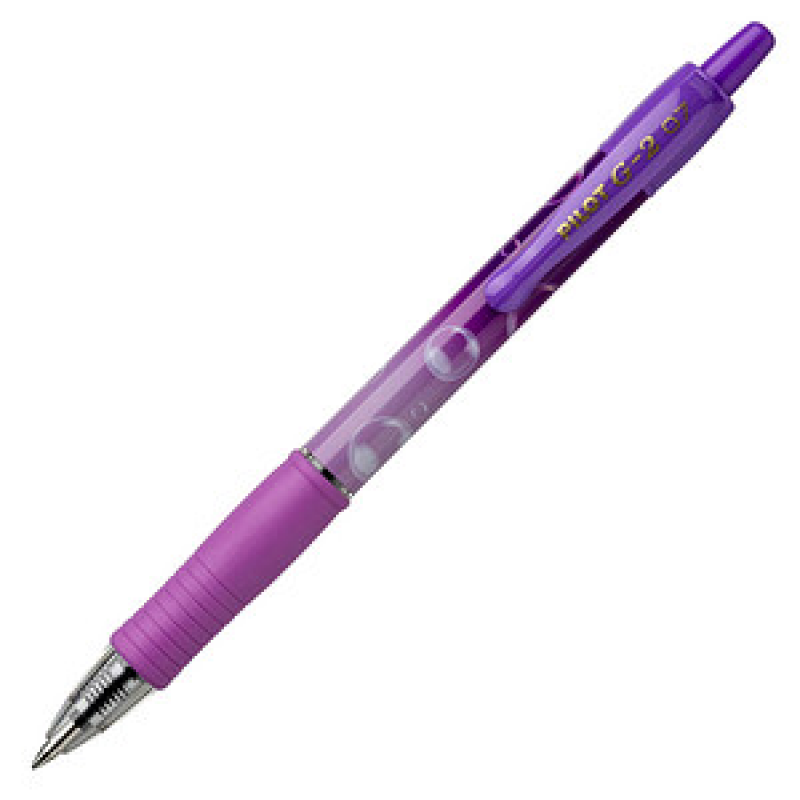 PILOT G2 Gelschreiber purpel 0,7 mm, Schreibfarbe: blau, 1 St. – Bild 1 von 2