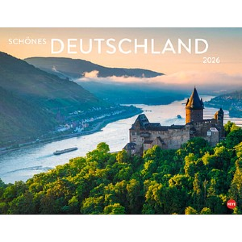 Heye Monats-Wandkalender Schönes Deutschland 2026, 1 St. – Bild 1 von 11