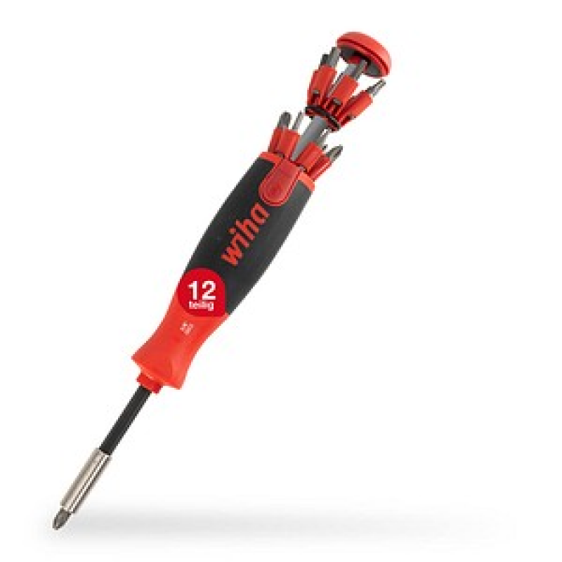 Wiha Schraubendreher-Set LiftUp 25 SL/PH/PZ/6-Kant/TORX® 38606 12-tlg. – Bild 1 von 6