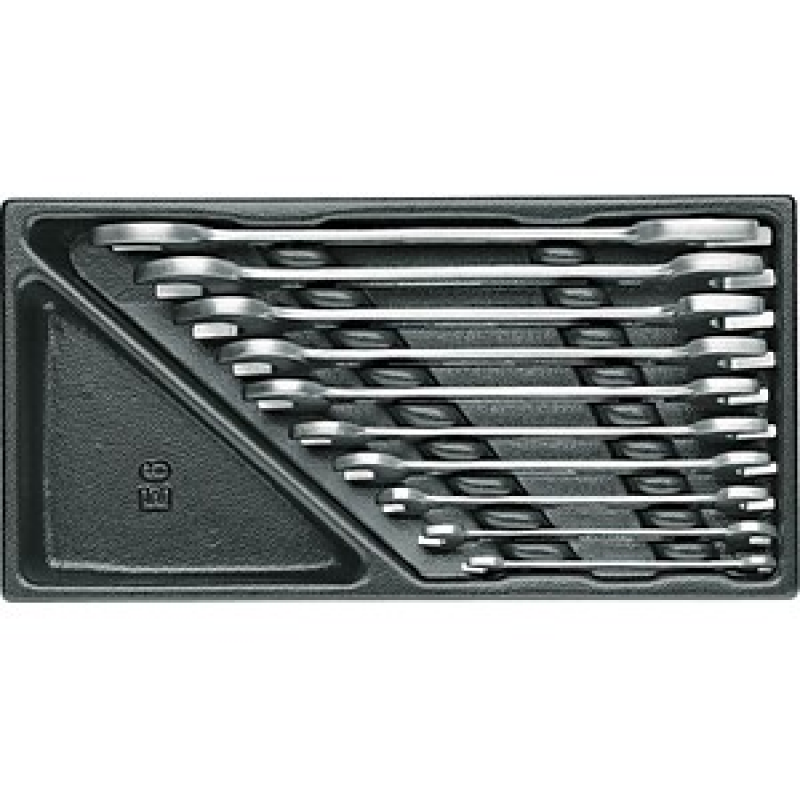 GEDORE Doppelmaulschlüssel-Satz 6621000 10-teilig