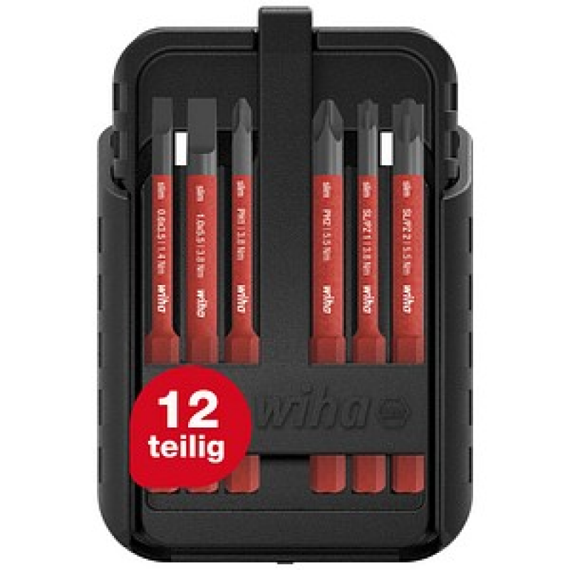 Wiha Bit-Set slimBit electric 43162, 12-tlg. – Bild 1 von 2