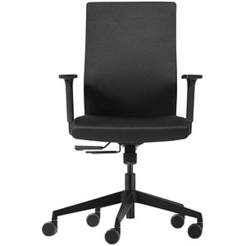 Trendoffice by Dauphin Bürostuhl to-strike work, 9248SY1FVKGS Stoff schwarz, Gestell schwarz – Bild 1 von 8