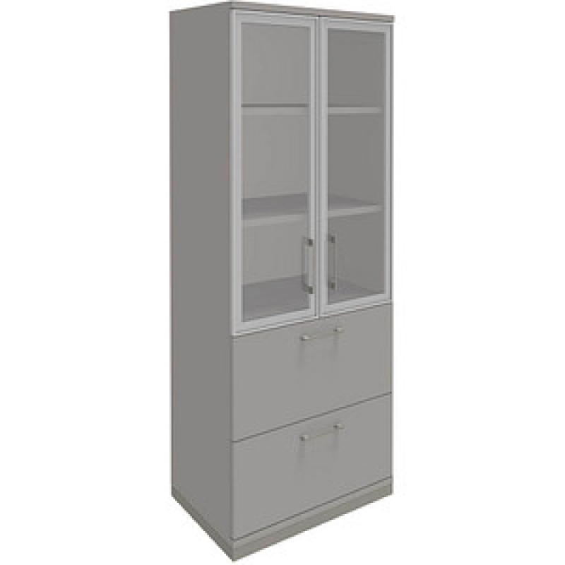 fm Aktenschrank Oldenburg, 4260429767472 lichtgrau 2 Fachböden 80,0 x 44,2 x 186,9 cm – Bild 1 von 2
