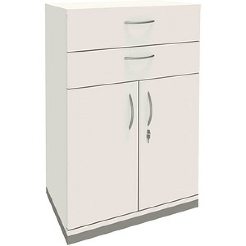 fm Aktenschrank Sidney, 4260672330904 weiß 1 Fachboden 80,0 x 44,2 x 113,3 cm – Bild 1 von 2