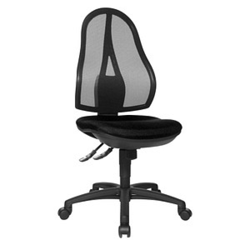 Topstar Bürostuhl Open Point SY, OP200G20 Stoff schwarz, Gestell schwarz – Bild 1 von 5