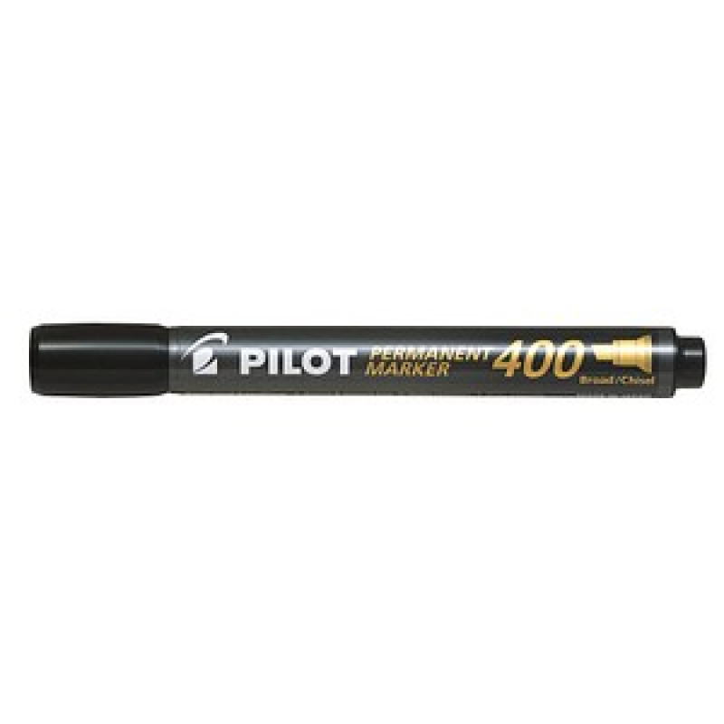 PILOT 400 Permanentmarker schwarz 1,0 - 4,0 mm, 1 St. – Bild 1 von 2
