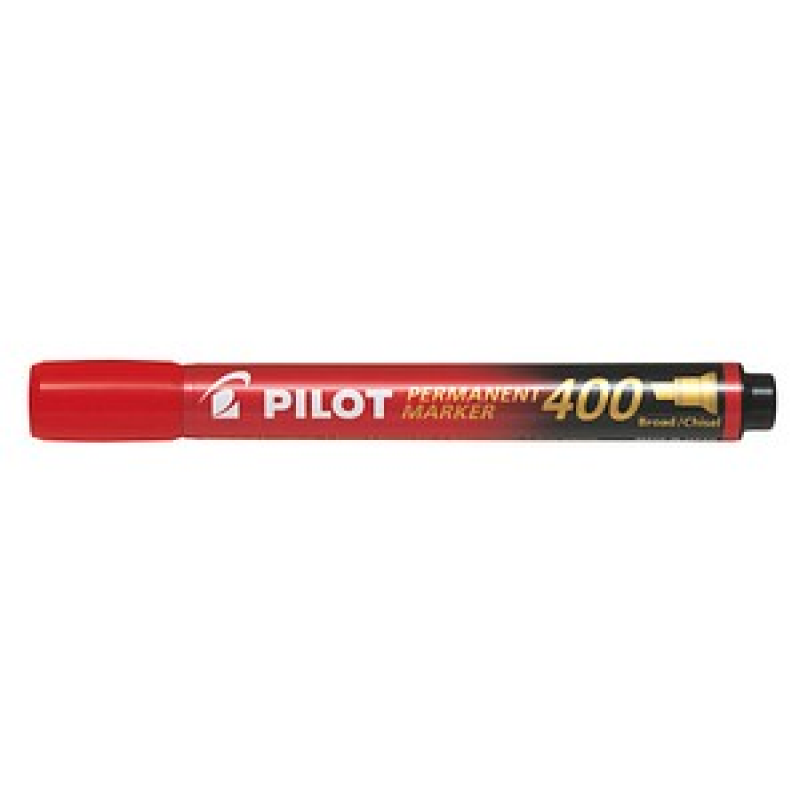PILOT 400 Permanentmarker rot 1,0 - 4,0 mm, 1 St. – Bild 1 von 2