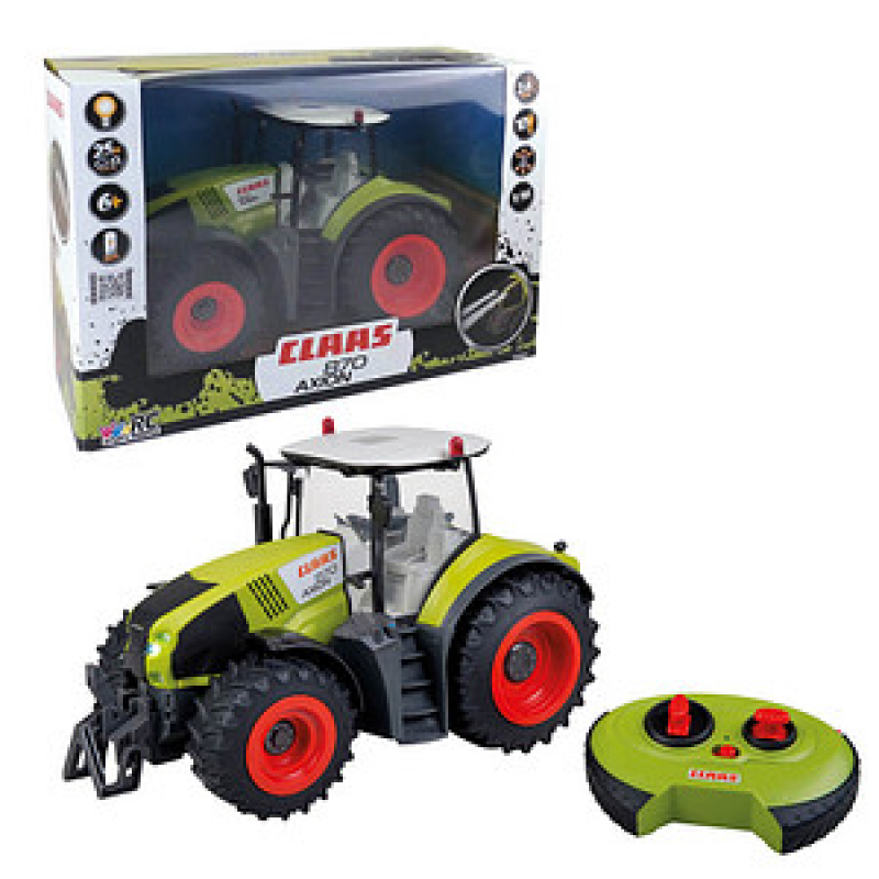 HAPPY PEOPLE® Traktor CLAAS Axion 870 Ferngesteuertes Auto grün – Bild 1 von 10